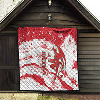 Diablos Rojos 2025 Baseball Custom Quilt Come On Mexico