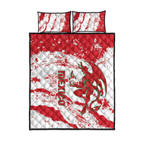 Diablos Rojos 2025 Baseball Custom Quilt Bed Set Come On Mexico