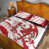 Diablos Rojos 2025 Baseball Custom Quilt Bed Set Come On Mexico