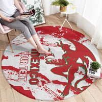 Diablos Rojos 2025 Baseball Custom Round Carpet Come On Mexico