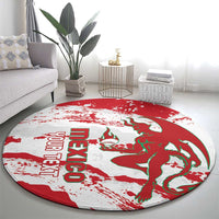 Diablos Rojos 2025 Baseball Custom Round Carpet Come On Mexico