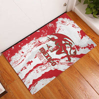 Diablos Rojos 2025 Baseball Custom Rubber Doormat Come On Mexico