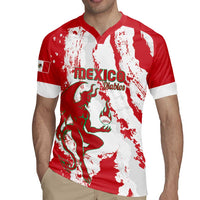 Diablos Rojos 2025 Baseball Custom Rugby Jersey Come On Mexico