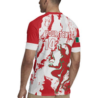 Diablos Rojos 2025 Baseball Custom Rugby Jersey Come On Mexico
