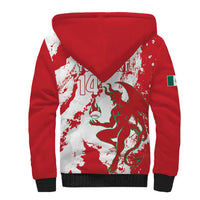 Diablos Rojos 2025 Baseball Custom Sherpa Hoodie Come On Mexico