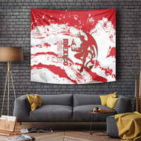 Diablos Rojos 2025 Baseball Custom Tapestry Come On Mexico