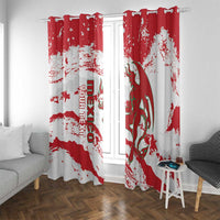 Diablos Rojos 2025 Baseball Custom Window Curtain Come On Mexico