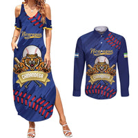 Chinandega 2025 Baseball Custom Couples Matching Summer Maxi Dress and Long Sleeve Button Shirt Come On Tigres