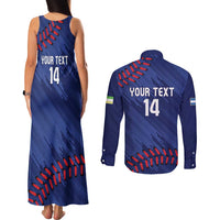 Chinandega 2025 Baseball Custom Couples Matching Tank Maxi Dress and Long Sleeve Button Shirt Come On Tigres