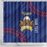 Chinandega 2025 Baseball Custom Shower Curtain Come On Tigres