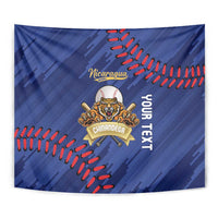 Chinandega 2025 Baseball Custom Tapestry Come On Tigres