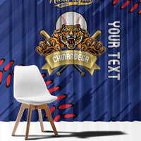 Chinandega 2025 Baseball Custom Window Curtain Come On Tigres