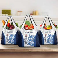 Custom England Football Grocery Bag Go Champions Three Lions
