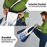 Custom England Football Grocery Bag Go Champions Three Lions