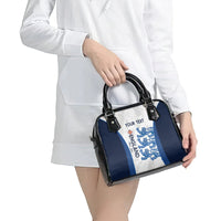 Custom England Football Shoulder Handbag 2024 Go Champions Three Lions