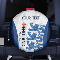 Custom England Football Spare Tire Cover 2024 Go Champions Three Lions - Wonder Print Shop