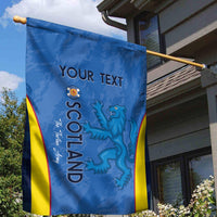 Custom Scotland Football Garden Flag 2024 Go Champions Scottish - Wonder Print Shop
