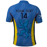 Custom Scotland Football Polo Shirt 2024 Go Champions Scottish - Wonder Print Shop