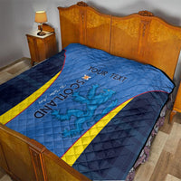 Custom Scotland Football Quilt 2024 Go Champions Scottish - Wonder Print Shop