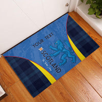 Custom Scotland Football Rubber Doormat 2024 Go Champions Scottish - Wonder Print Shop