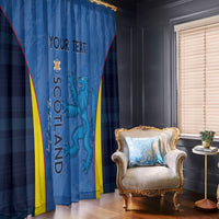 Custom Scotland Football Window Curtain 2024 Go Champions Scottish - Wonder Print Shop