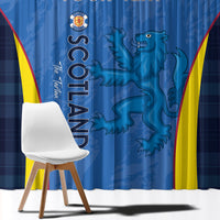 Custom Scotland Football Window Curtain 2024 Go Champions Scottish - Wonder Print Shop