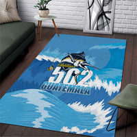 Blue Marlin Fishing Guatemala Area Rug Makaira Nigricans 502 Outdoor Hobby