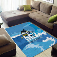 Blue Marlin Fishing Guatemala Area Rug Makaira Nigricans 502 Outdoor Hobby