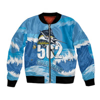 Blue Marlin Fishing Guatemala Bomber Jacket Makaira Nigricans 502 Outdoor Hobby