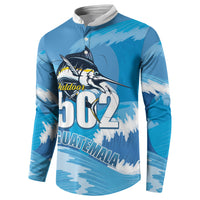 Blue Marlin Fishing Guatemala Button Sweatshirt Makaira Nigricans 502 Outdoor Hobby