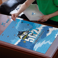 Blue Marlin Fishing Guatemala Puzzle Makaira Nigricans 502 Outdoor Hobby