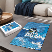 Blue Marlin Fishing Guatemala Puzzle Makaira Nigricans 502 Outdoor Hobby