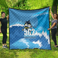 Blue Marlin Fishing Guatemala Quilt Makaira Nigricans 502 Outdoor Hobby