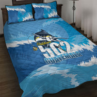 Blue Marlin Fishing Guatemala Quilt Bed Set Makaira Nigricans 502 Outdoor Hobby