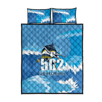 Blue Marlin Fishing Guatemala Quilt Bed Set Makaira Nigricans 502 Outdoor Hobby