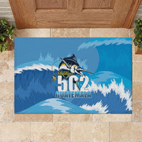 Blue Marlin Fishing Guatemala Rubber Doormat Makaira Nigricans 502 Outdoor Hobby