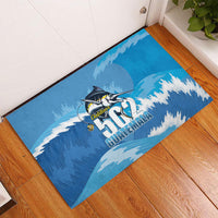 Blue Marlin Fishing Guatemala Rubber Doormat Makaira Nigricans 502 Outdoor Hobby
