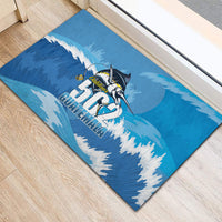 Blue Marlin Fishing Guatemala Rubber Doormat Makaira Nigricans 502 Outdoor Hobby