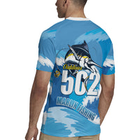 Blue Marlin Fishing Guatemala Rugby Jersey Makaira Nigricans 502 Outdoor Hobby