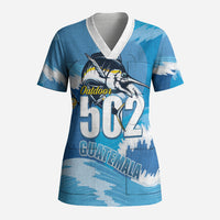 Blue Marlin Fishing Guatemala Scrub Top Makaira Nigricans 502 Outdoor Hobby