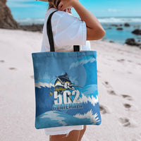 Blue Marlin Fishing Guatemala Tote Bag Makaira Nigricans 502 Outdoor Hobby