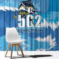 Blue Marlin Fishing Guatemala Window Curtain Makaira Nigricans 502 Outdoor Hobby