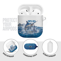 Blue Marlin Fishing Costa Rica AirPods Case Makaira Nigricans Deep Sea Fishing