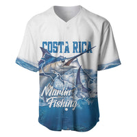 Blue Marlin Fishing Costa Rica Baseball Jersey Makaira Nigricans Deep Sea Fishing
