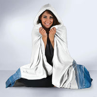 Blue Marlin Fishing Costa Rica Hooded Blanket Makaira Nigricans Deep Sea Fishing