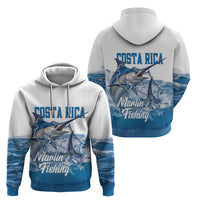 Blue Marlin Fishing Costa Rica Hoodie Makaira Nigricans Deep Sea Fishing