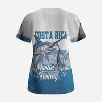 Blue Marlin Fishing Costa Rica Scrub Top Makaira Nigricans Deep Sea Fishing
