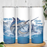 Blue Marlin Fishing Costa Rica Skinny Tumbler Makaira Nigricans Deep Sea Fishing