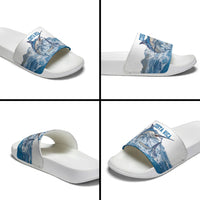 Blue Marlin Fishing Costa Rica Slide Sandals Makaira Nigricans Deep Sea Fishing