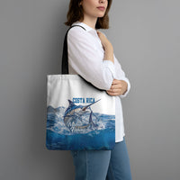 Blue Marlin Fishing Costa Rica Tote Bag Makaira Nigricans Deep Sea Fishing
